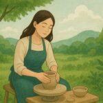 陶芸　女性