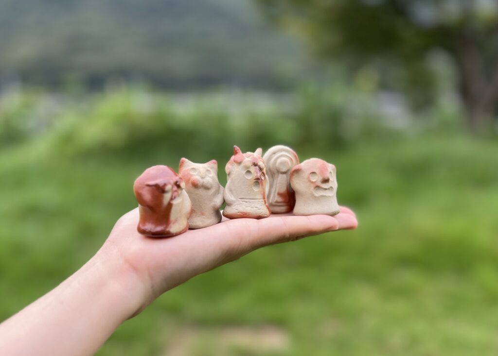 ミニチュアハニワ備前焼