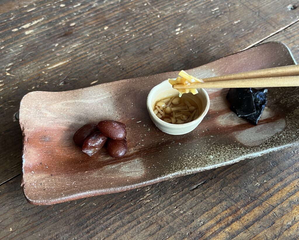 長皿とミニチュア食器